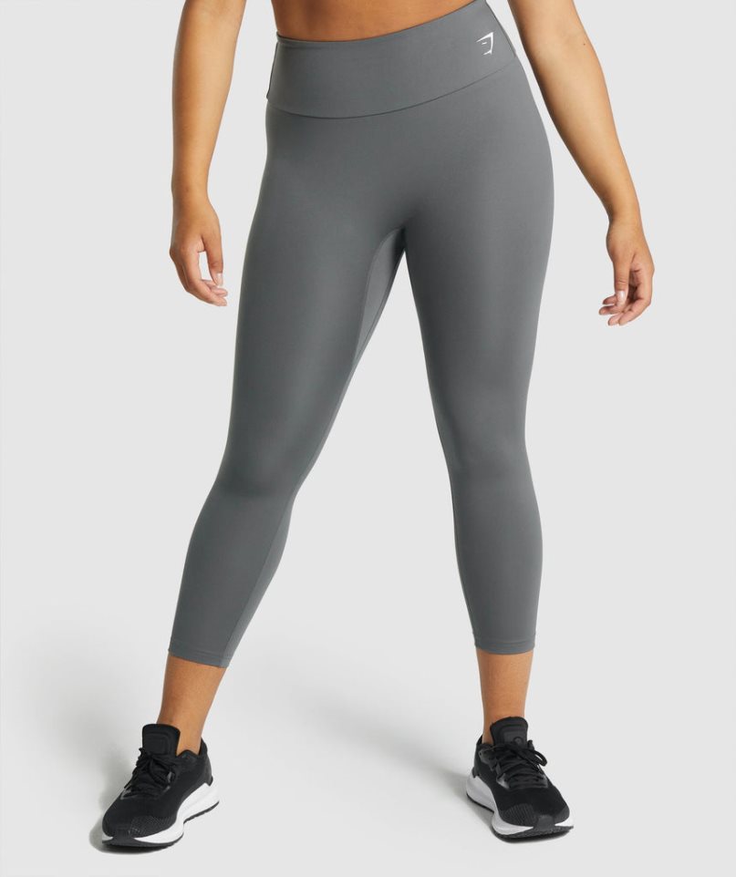 Leggins Gymshark Entrenamiento 7/8 Mujer Gris | ES5796-ON