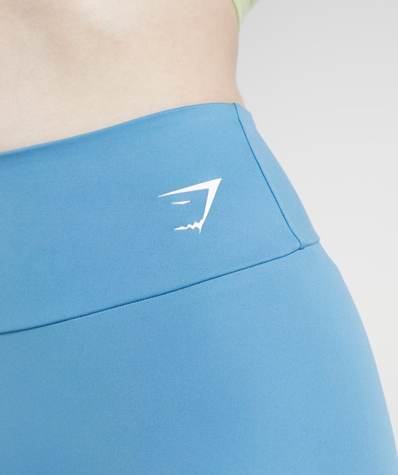 Leggins Gymshark Entrenamiento Mujer Azules | ES1237-CO