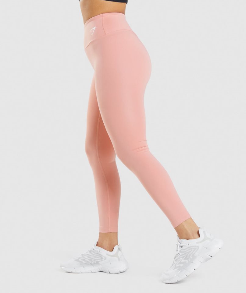 Leggins Gymshark Entrenamiento Mujer Rosas | ES0376-BZ