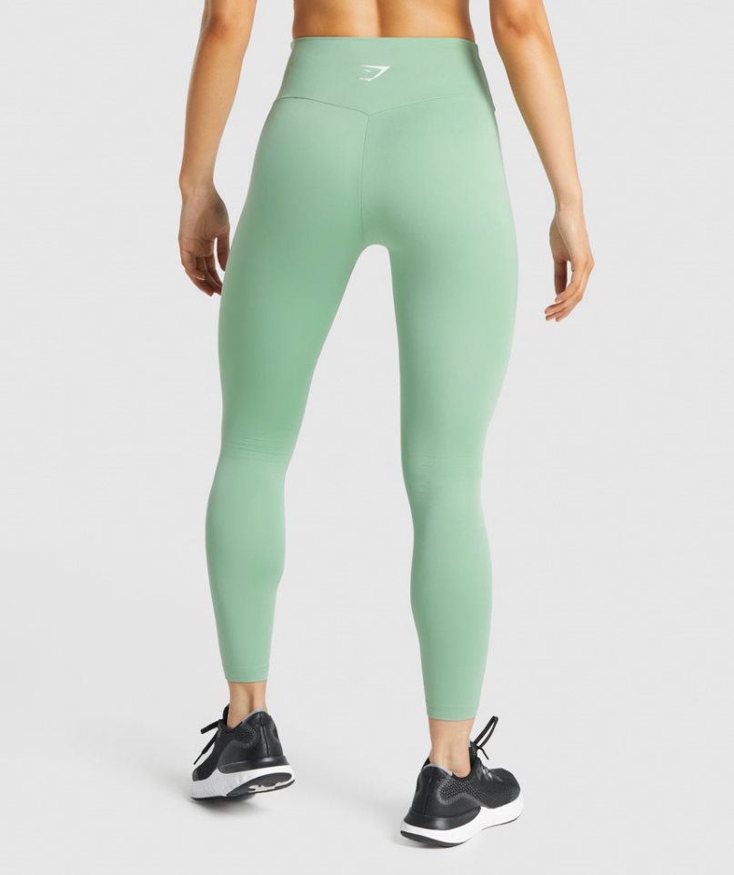 Leggins Gymshark Entrenamiento Mujer Verde Claro | ES0796-WE