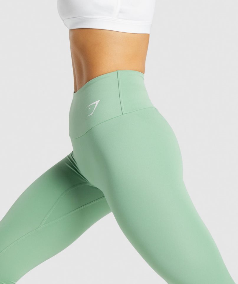 Leggins Gymshark Entrenamiento Mujer Verde Claro | ES0796-WE