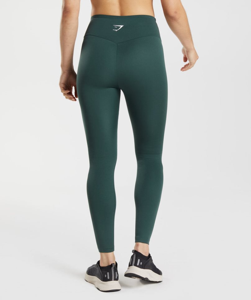 Leggins Gymshark Entrenamiento Mujer Verde Oscuro | ES6845-FC