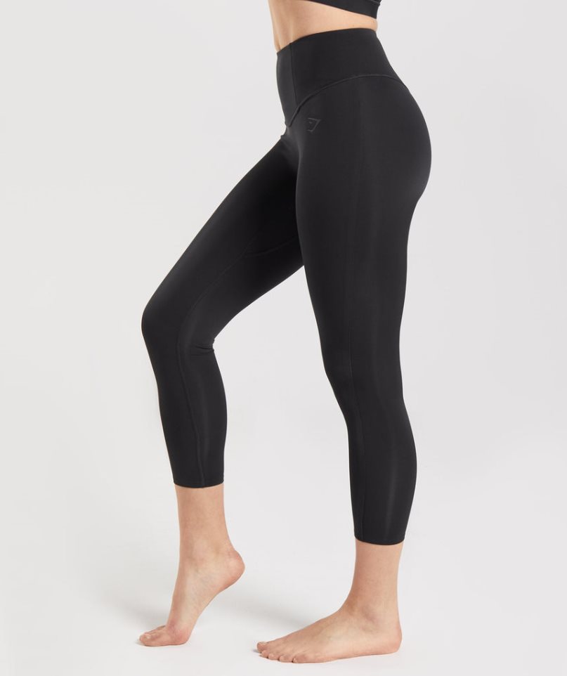 Leggins Gymshark Studio 7/8 Mujer Negras | ES4257-IM