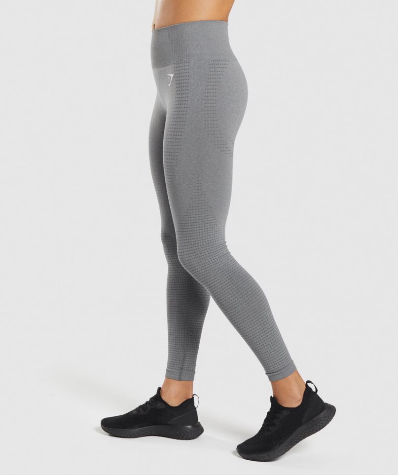 Leggins Gymshark Vital Seamless 2.0 Mujer Gris | ES0413-NH