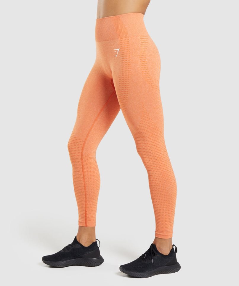 Leggins Gymshark Vital Seamless 2.0 Mujer Naranjas | ES2461-UW