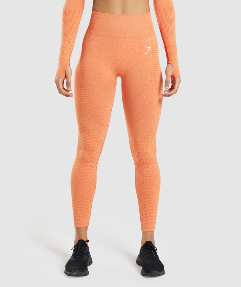 Leggins Gymshark Vital Seamless 2.0 Mujer Naranjas | ES2461-UW