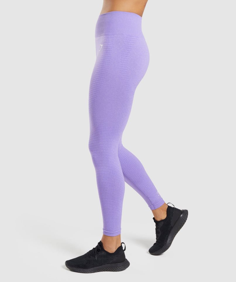 Leggins Gymshark Vital Seamless 2.0 Mujer Lavanda | ES2596-OM