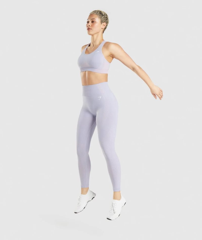 Leggins Gymshark Vital Seamless 2.0 Mujer Azules Claro | ES5148-WV