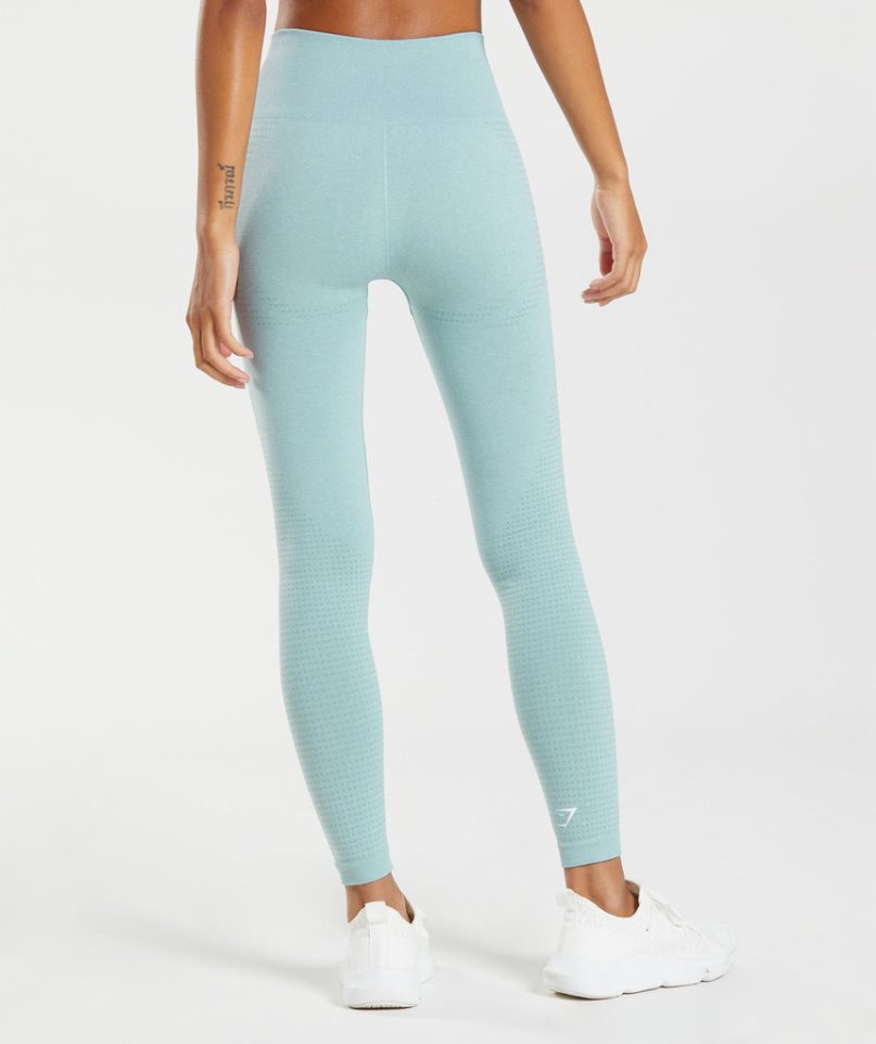 Leggins Gymshark Vital Seamless 2.0 Mujer Azules Claro | ES6051-RQ