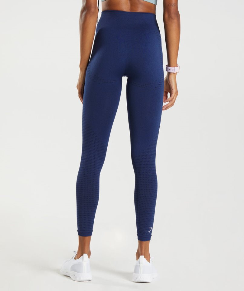 Leggins Gymshark Vital Seamless 2.0 Mujer Azules | ES6173-WS