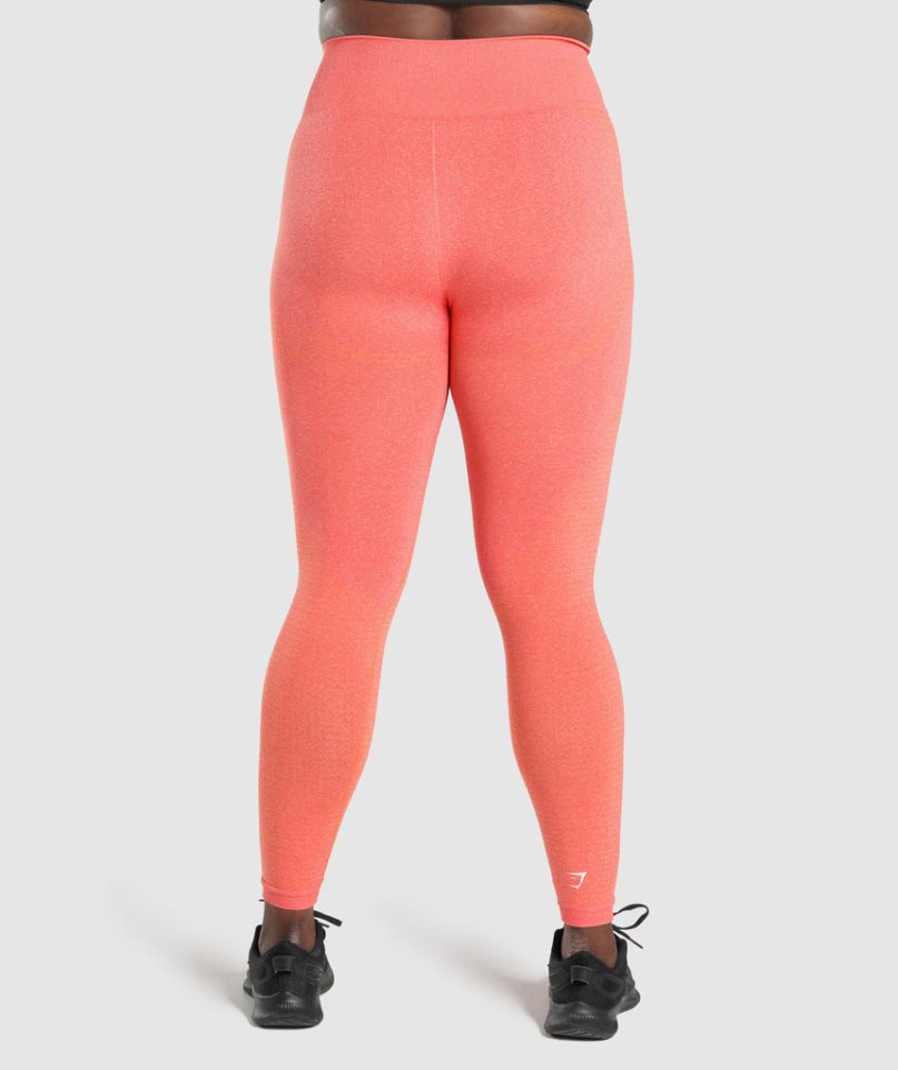 Leggins Gymshark Vital Seamless 2.0 Mujer Naranjas | ES6703-YM