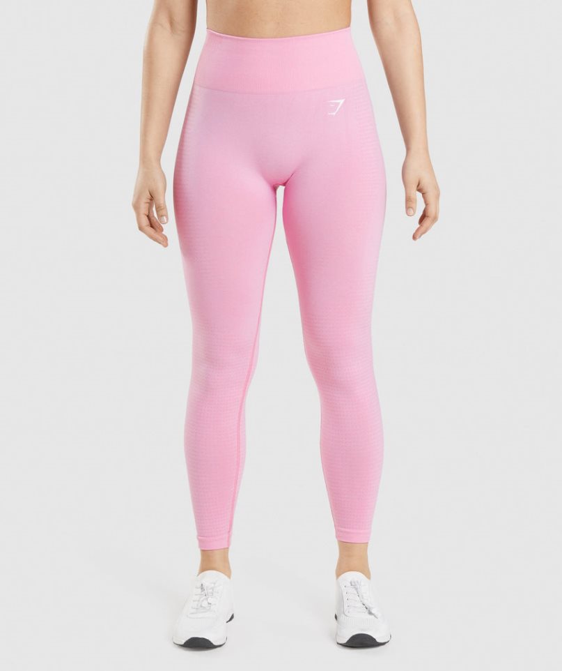 Leggins Gymshark Vital Seamless 2.0 Mujer Rosas | ES7340-OY