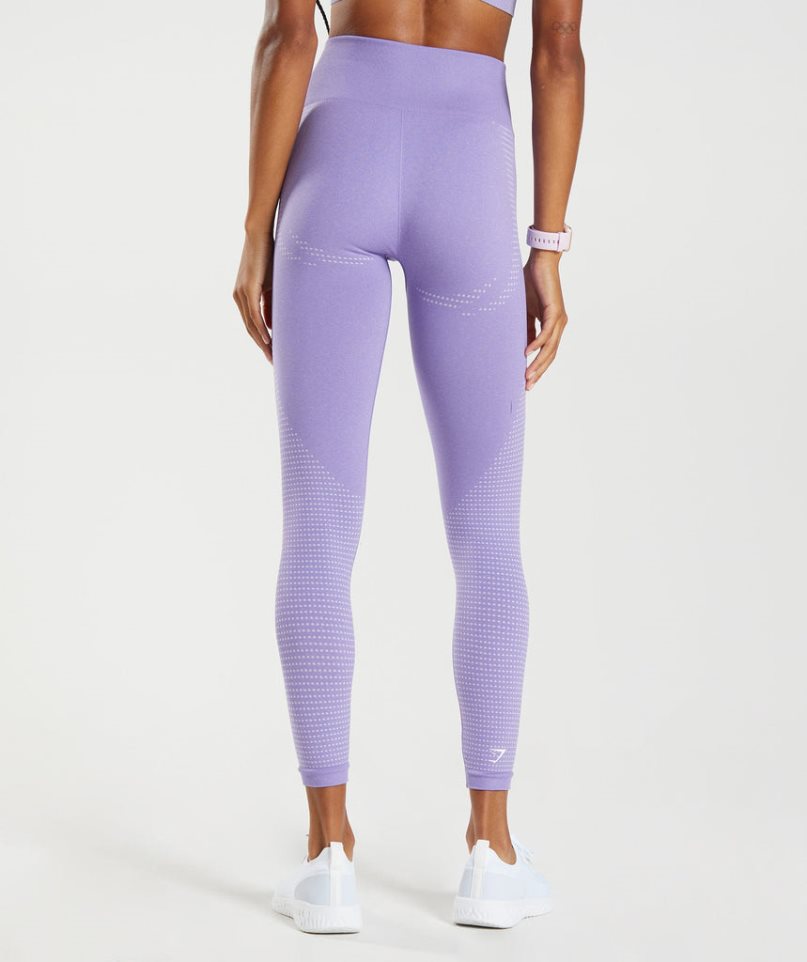 Leggins Gymshark Vital Seamless 2.0 Mujer Lavanda | ES8319-RF