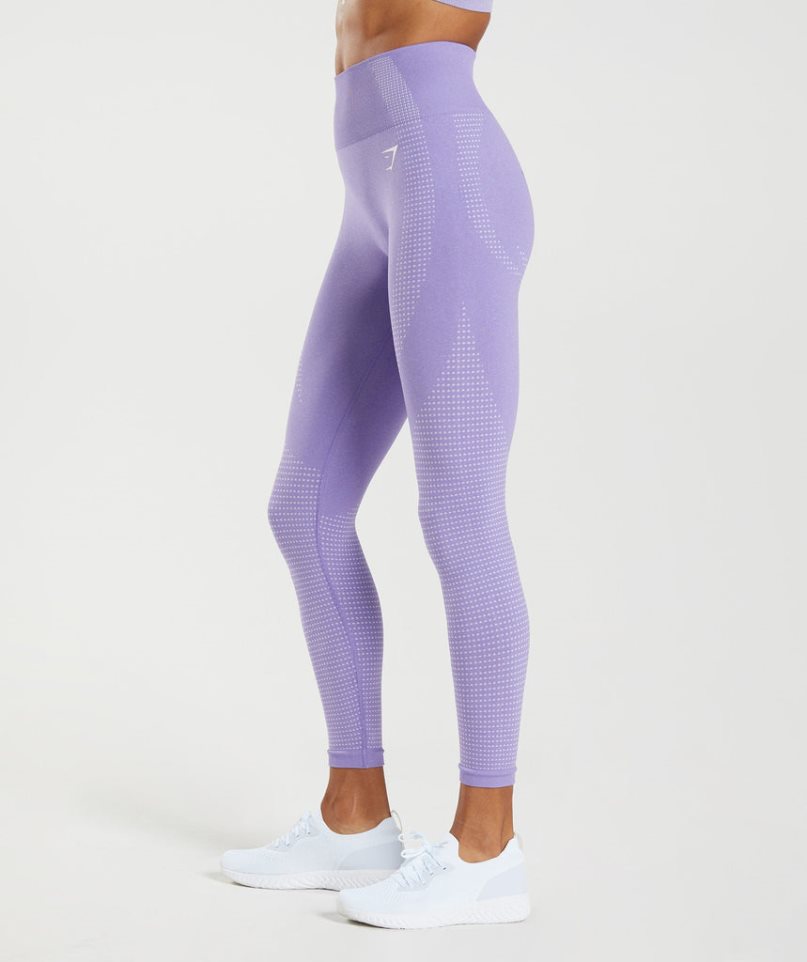 Leggins Gymshark Vital Seamless 2.0 Mujer Lavanda | ES8319-RF