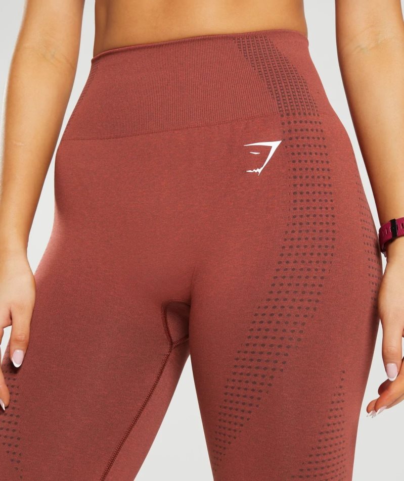 Leggins Gymshark Vital Seamless 2.0 Mujer Marrones | ES9134-LF