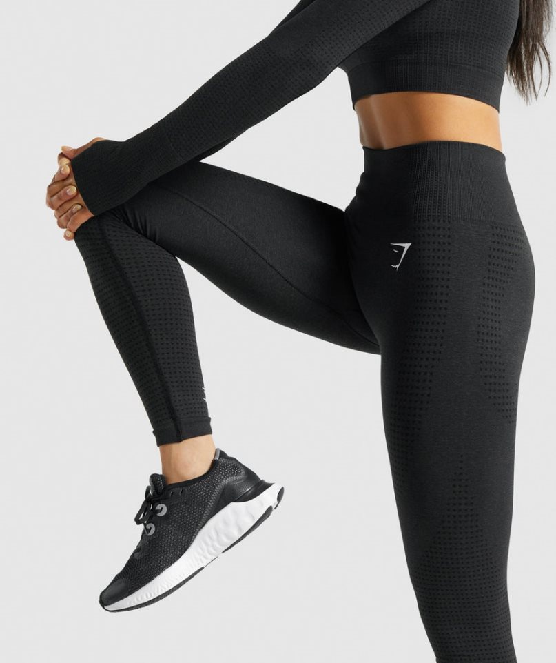 Leggins Gymshark Vital Seamless 2.0 Mujer Negras | ES9526-BX