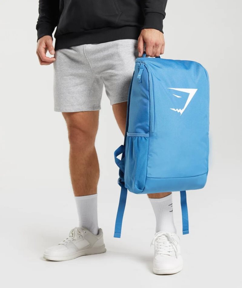 Mochilas Gymshark Sharkhead Azules | ES6824-SD