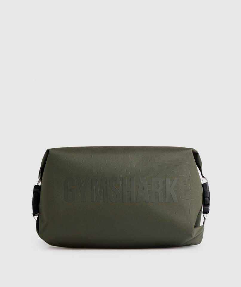 Neceser De Baño Gymshark X-Series Verde Oliva | ES2403-WY