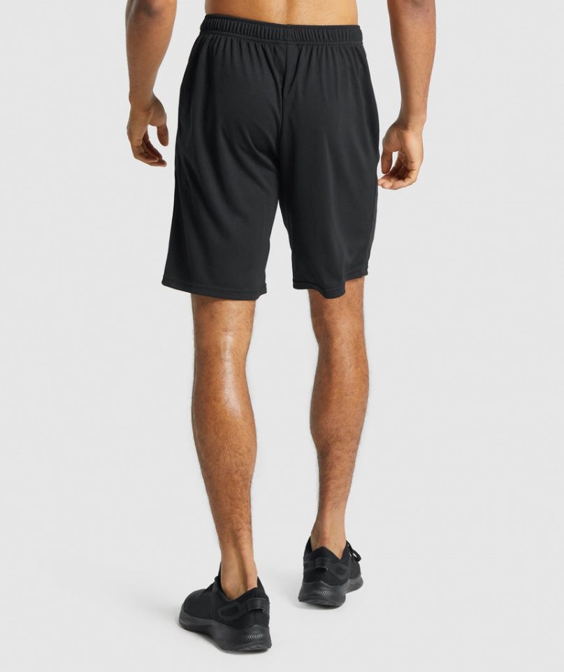 Pantalones Cortos Gymshark Arrival De Punto Hombre Negras | ES3925-FX