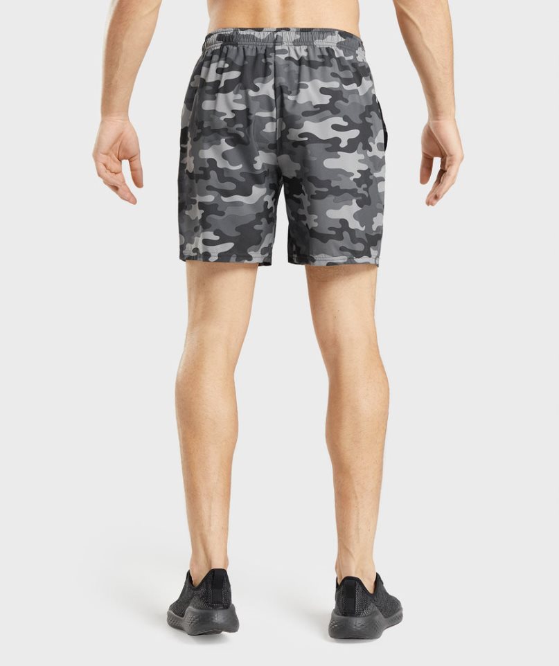 Pantalones Cortos Gymshark Arrival Hombre Camuflaje | ES2701-YD