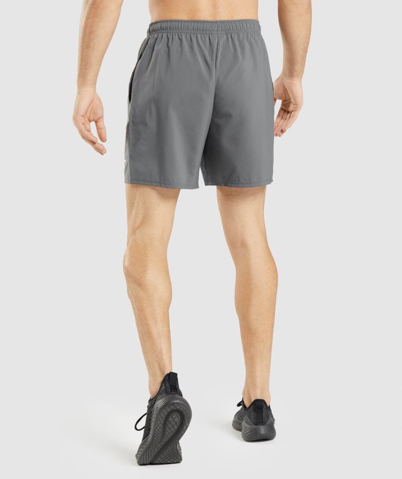 Pantalones Cortos Gymshark Arrival Hombre Gris | ES3651-AN