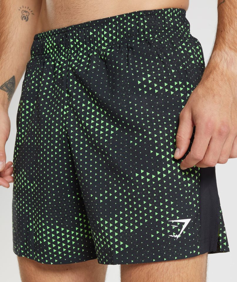 Pantalones Cortos Gymshark Deporte Hombre Verde | ES8967-IY