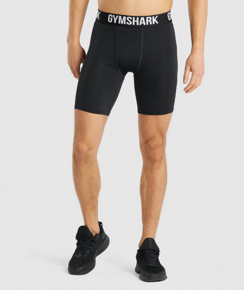 Pantalones Cortos Gymshark Element Baselayer Hombre Negras | ES0379-AF