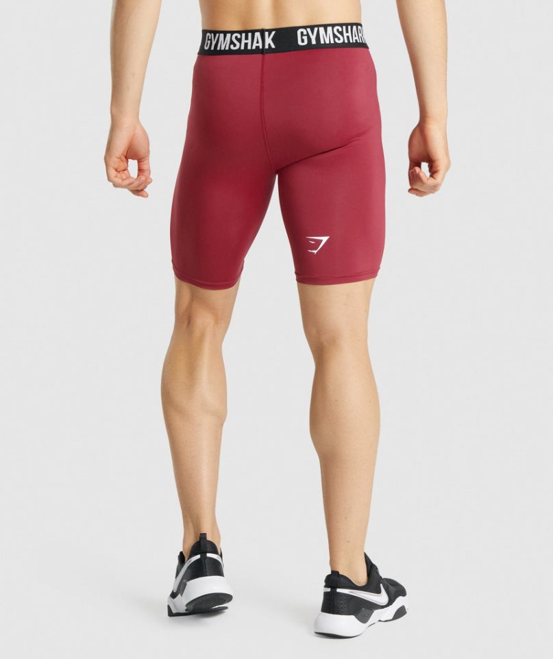 Pantalones Cortos Gymshark Element Baselayer Hombre Fucsia | ES3079-JE