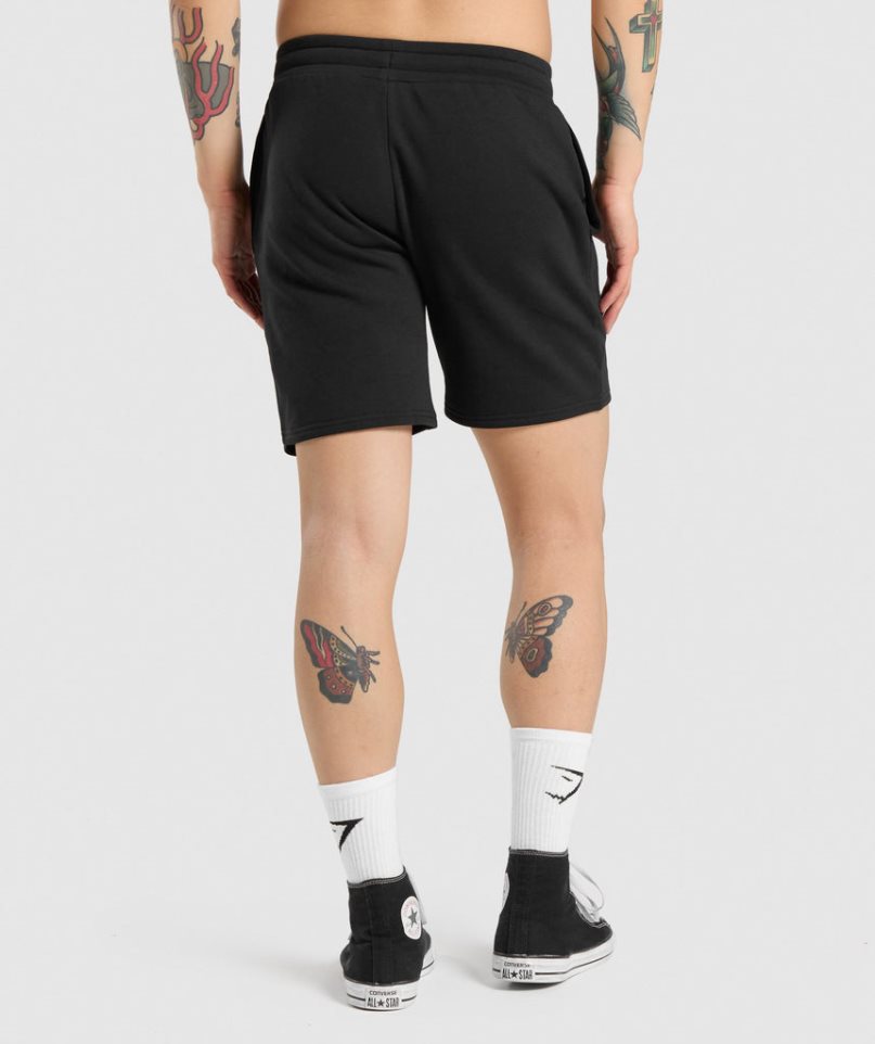 Pantalones Cortos Gymshark Legacy Hombre Negras | ES2581-RA