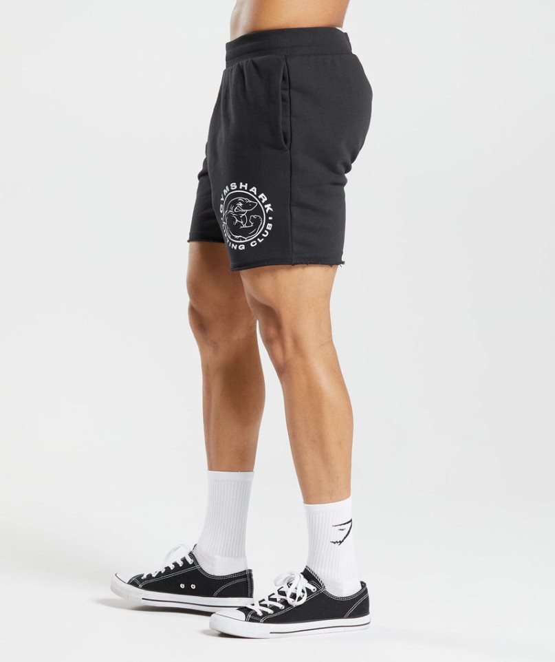 Pantalones Cortos Gymshark Legacy Hombre Negras | ES5479-DT