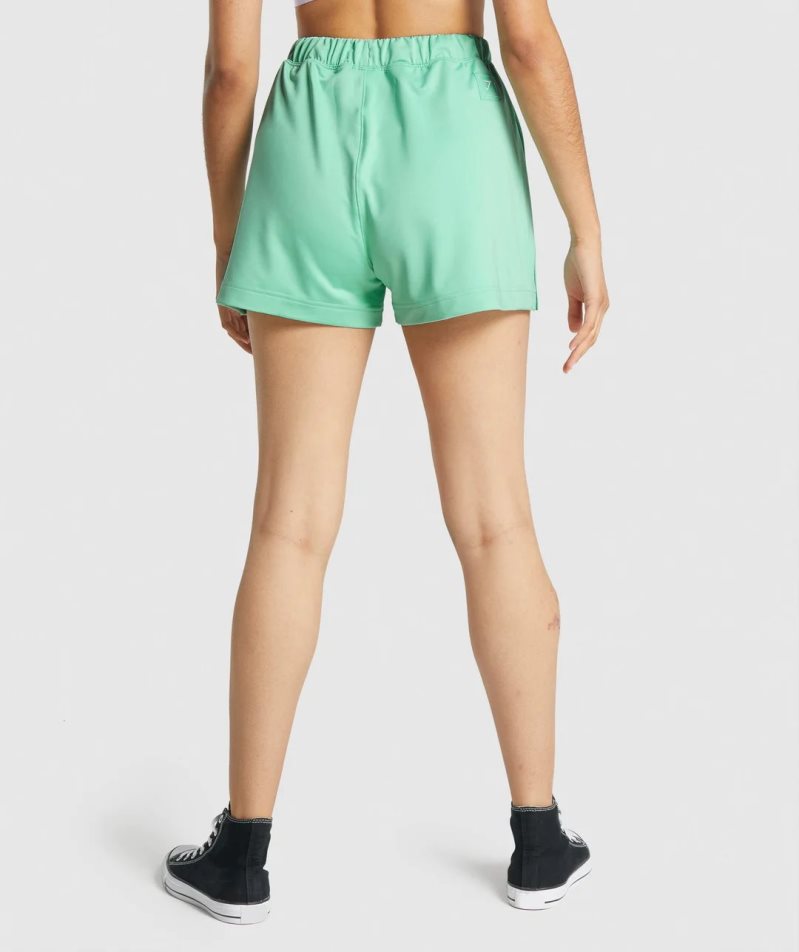 Pantalones Cortos Gymshark Recess Mujer Verde Claro | ES9653-WK