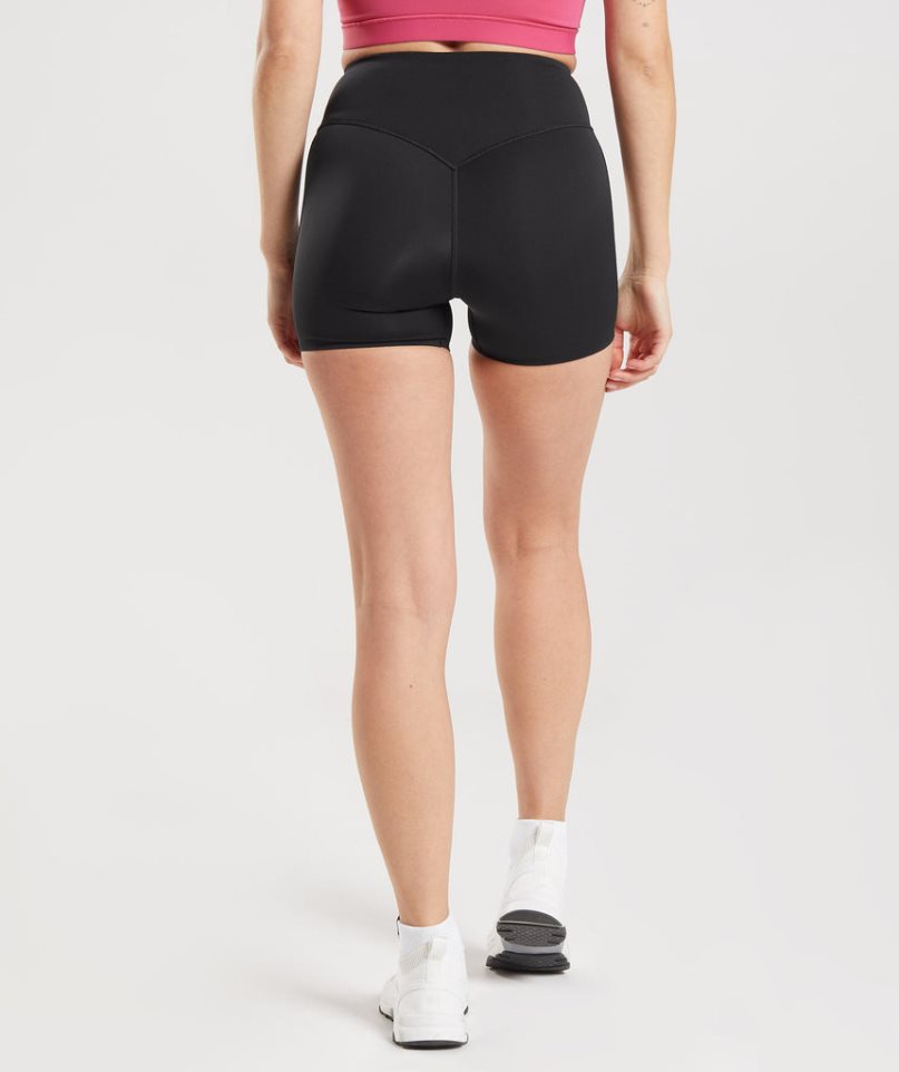 Pantalones Cortos Gymshark Studio Mujer Negras | ES3908-JY