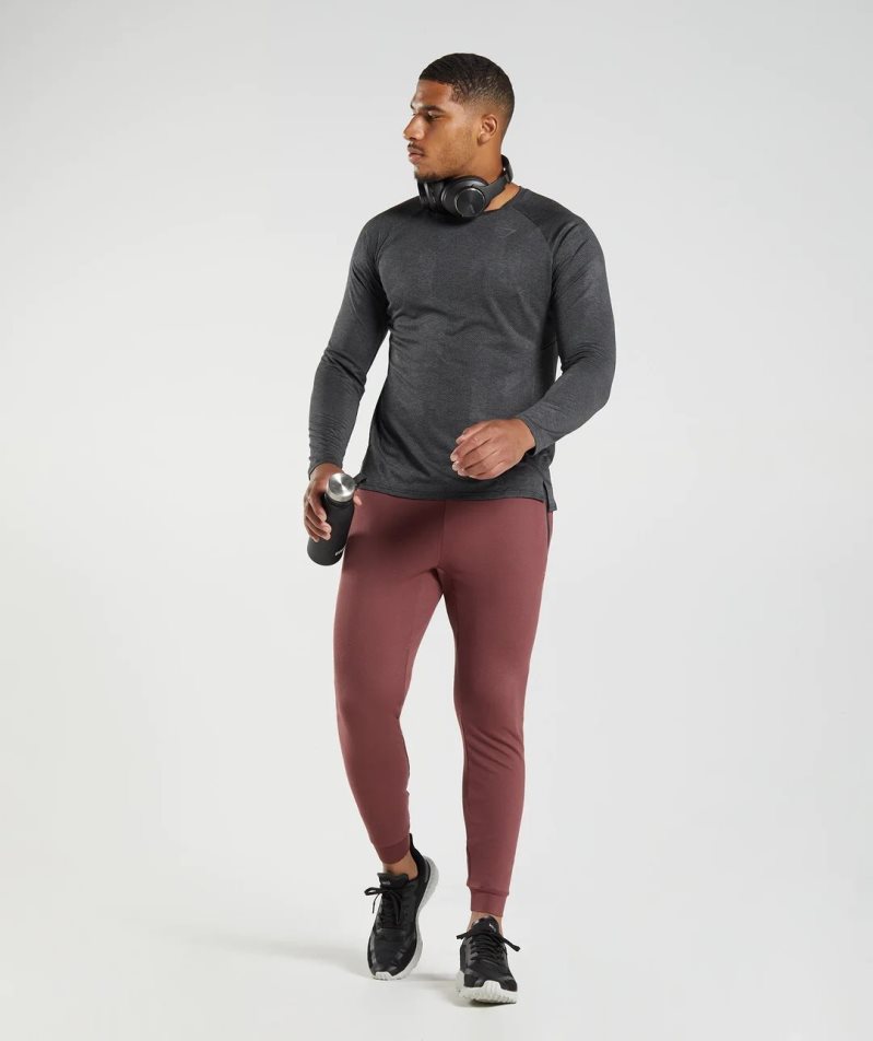 Pantalones Jogger Gymshark Apex Technical Hombre Marrones | ES2530-UI