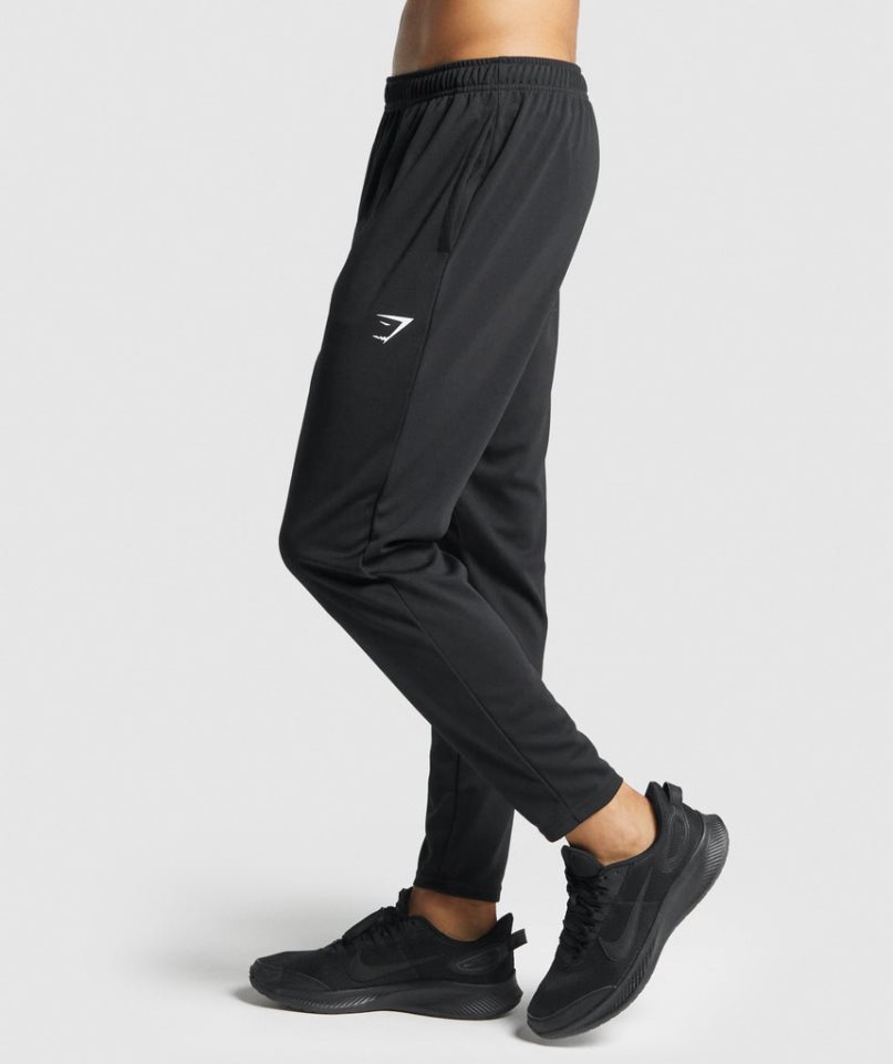 Pantalones Jogger Gymshark Arrival Knit Hombre Negras | ES5064-BD