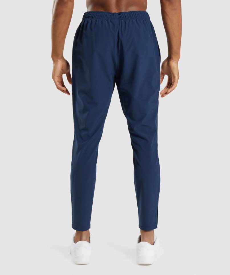 Pantalones Jogger Gymshark Arrival Woven Hombre Azul Marino | ES1694-ZW