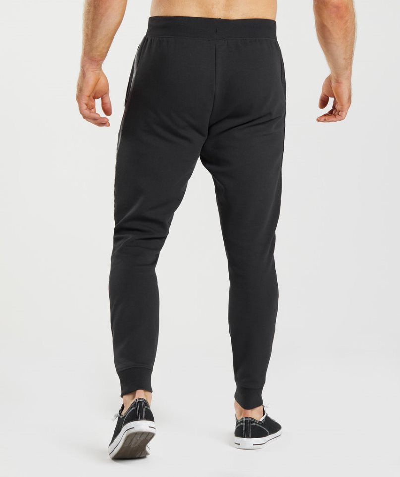 Pantalones Jogger Gymshark Bold React Hombre Negras | ES6479-QW