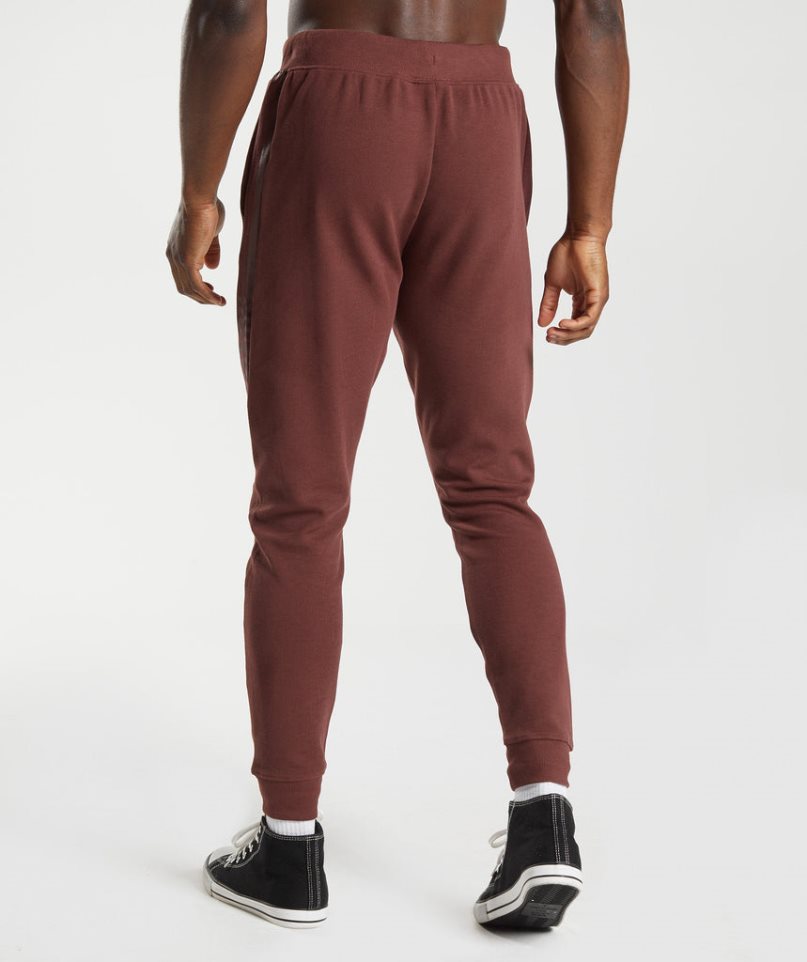 Pantalones Jogger Gymshark Bold React Hombre Marrones | ES9582-SY