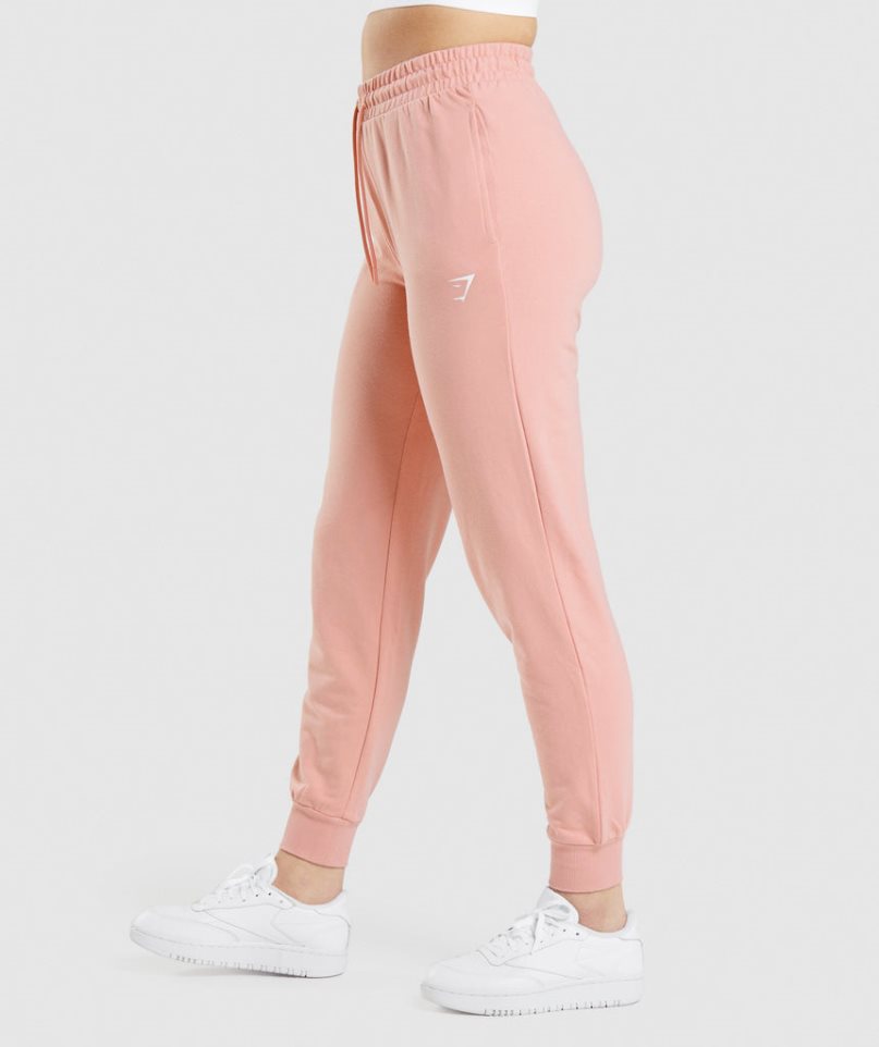 Pantalones Jogger Gymshark Entrenamiento Mujer Rosas | ES1287-ZU