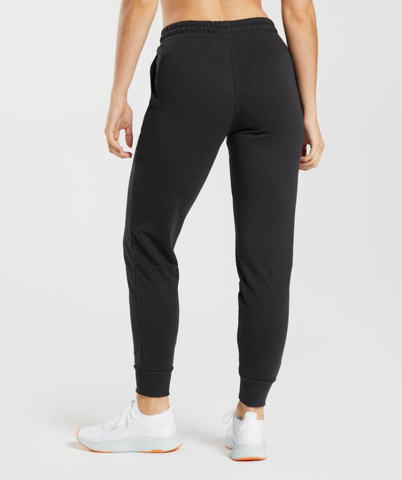 Pantalones Jogger Gymshark Entrenamiento Mujer Negras | ES2167-AF