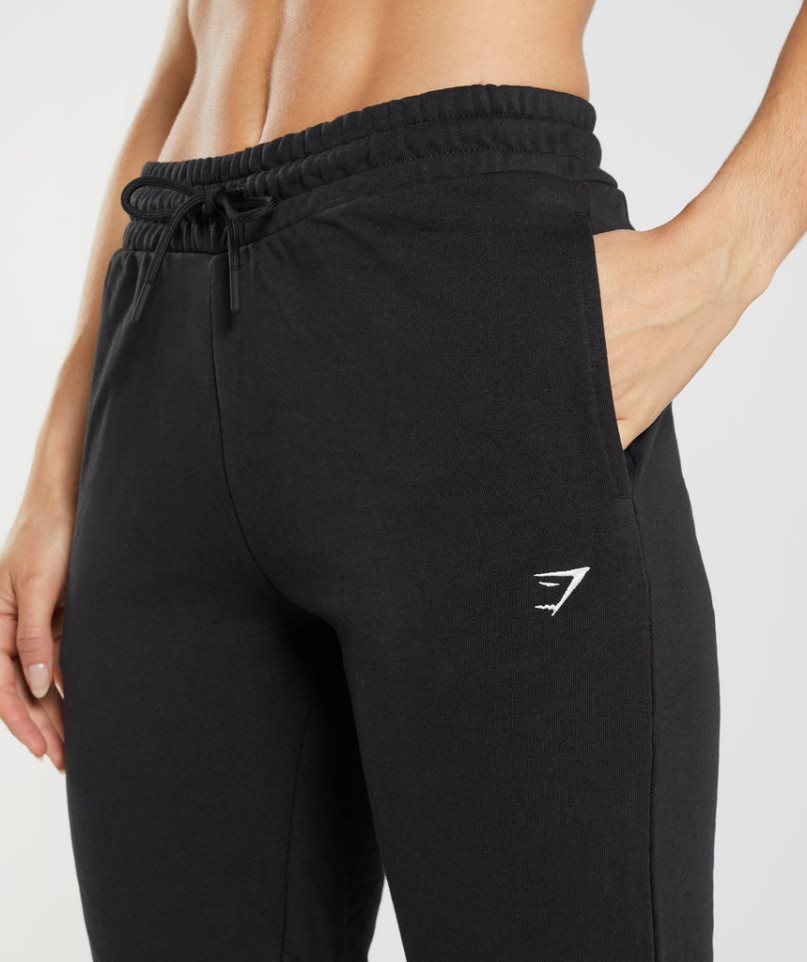 Pantalones Jogger Gymshark Entrenamiento Mujer Negras | ES2167-AF