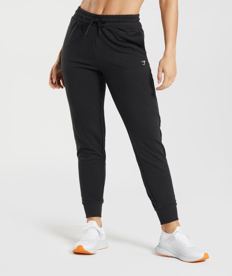 Pantalones Jogger Gymshark Entrenamiento Mujer Negras | ES2167-AF