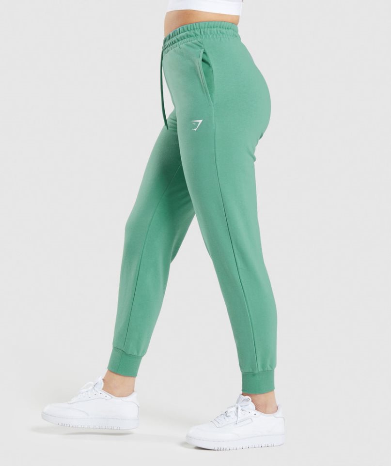 Pantalones Jogger Gymshark Entrenamiento Mujer Verde | ES3564-TP