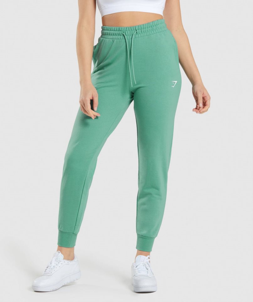 Pantalones Jogger Gymshark Entrenamiento Mujer Verde | ES3564-TP