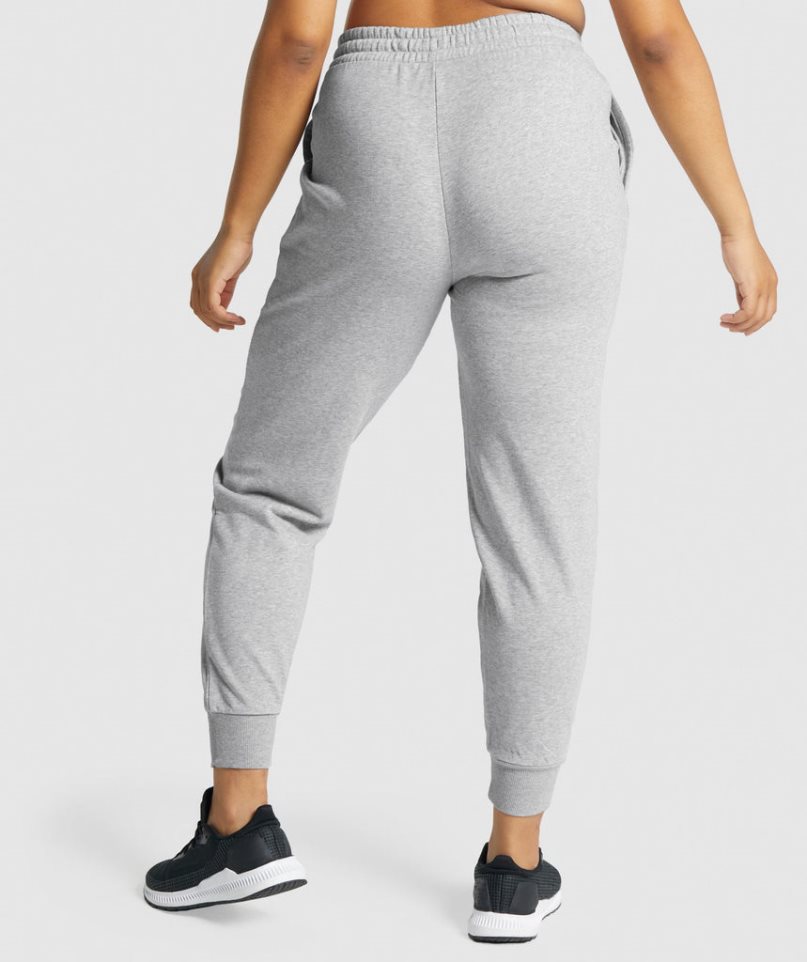 Pantalones Jogger Gymshark Entrenamiento Mujer Gris Claro | ES8036-JT