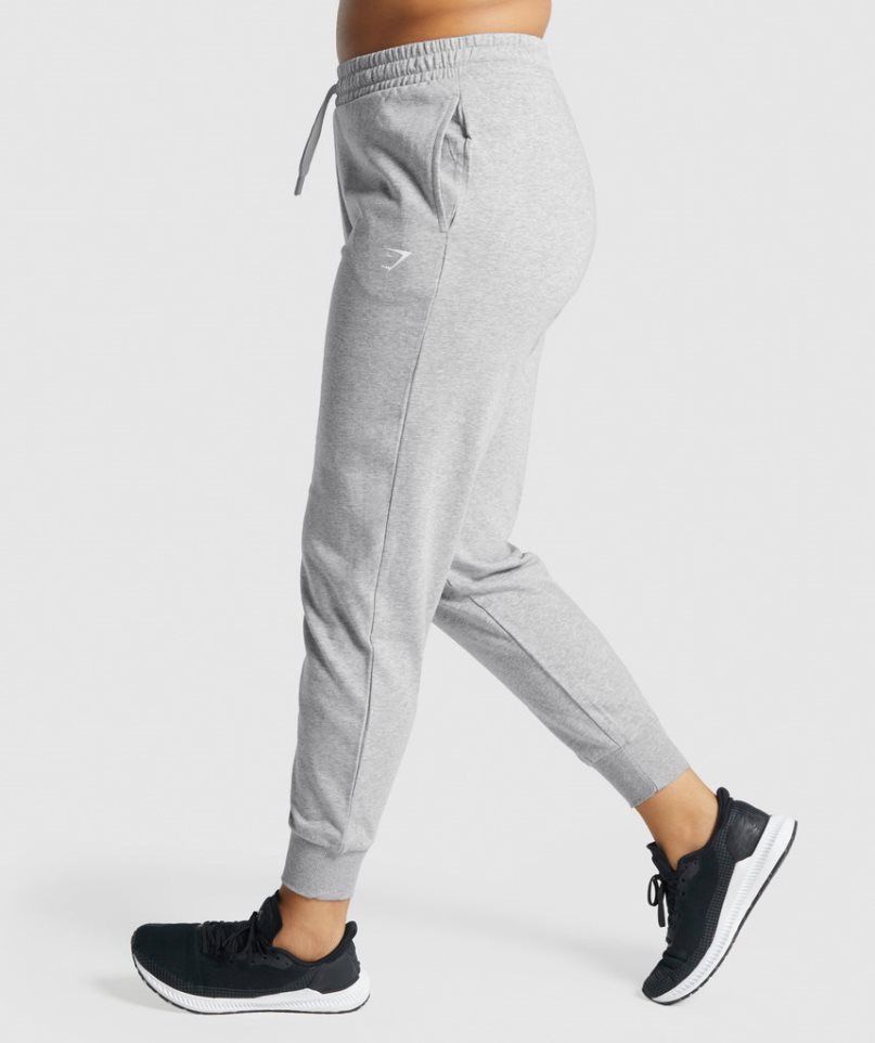 Pantalones Jogger Gymshark Entrenamiento Mujer Gris Claro | ES8036-JT