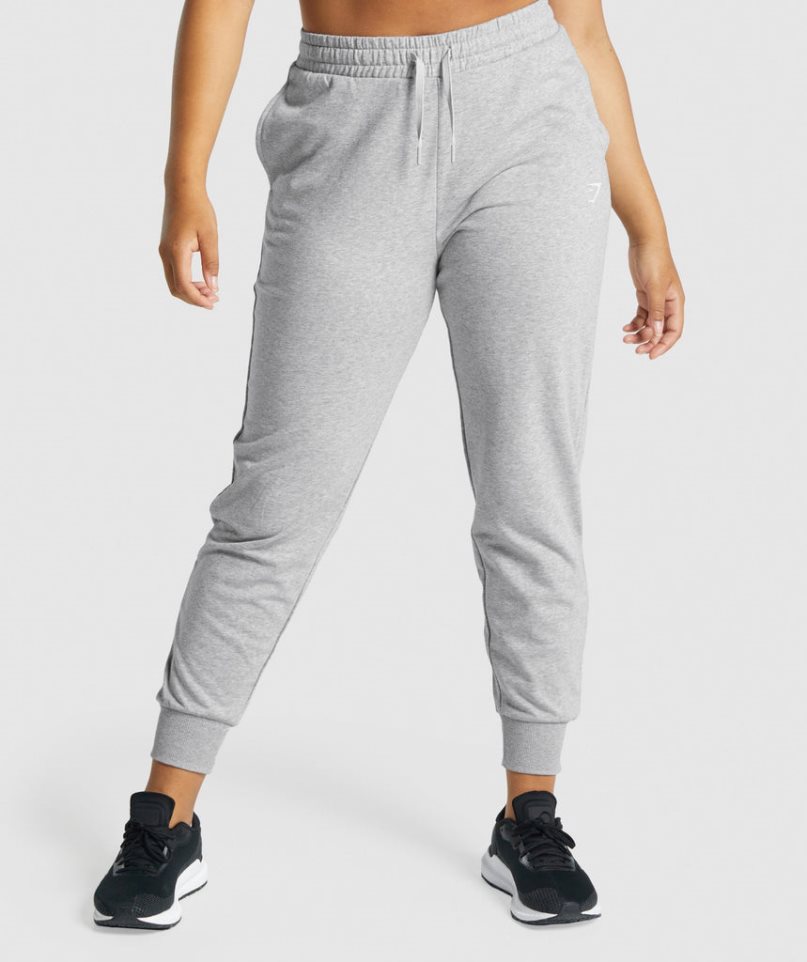 Pantalones Jogger Gymshark Entrenamiento Mujer Gris Claro | ES8036-JT