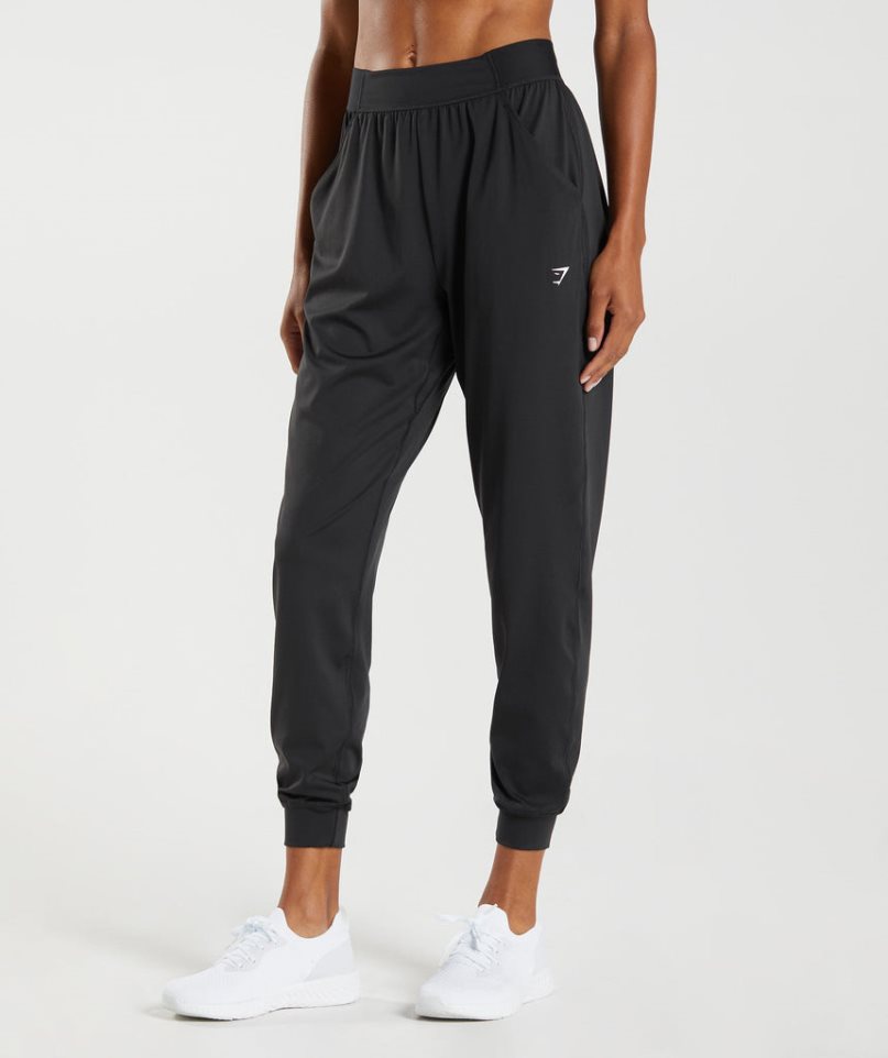 Pantalones Jogger Gymshark Entrenamiento Performance Mujer Negras | ES9132-ZL