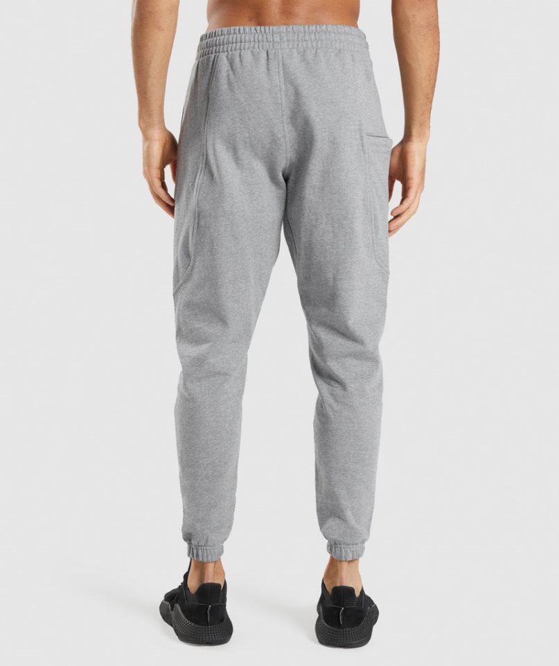 Pantalones Jogger Gymshark Essential Hombre Gris | ES6128-MY