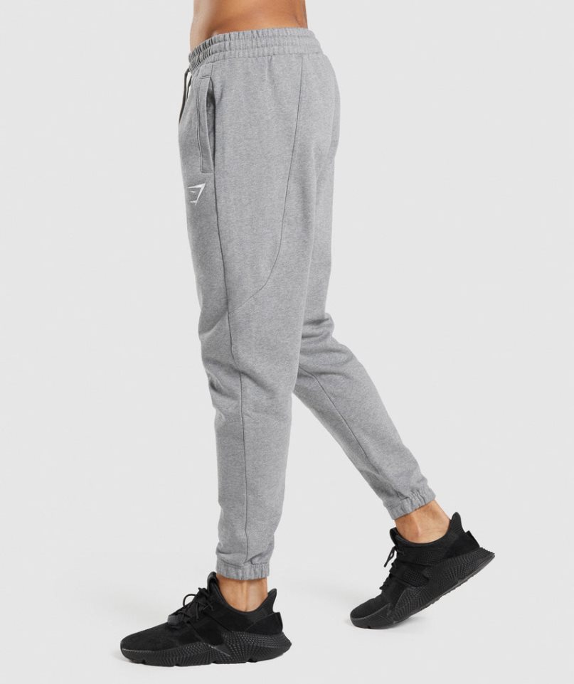 Pantalones Jogger Gymshark Essential Hombre Gris | ES6128-MY