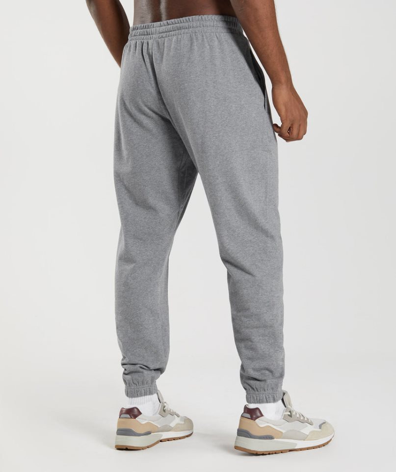 Pantalones Jogger Gymshark Essential Oversized Hombre Gris | ES5042-HQ